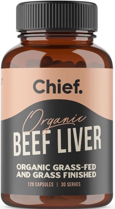 Chief Beef Liver Organic 120 caps